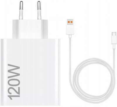 Зарядное устройство Xiaomi 120W HyperCharge Combo (Type-A) EU (BHR9462EU)