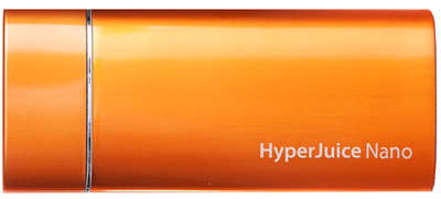 Внешний аккумулятор HyperJuice Nano 1800 мАч для iPhone/iPad, оранжевый