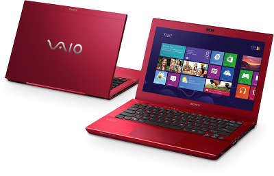 Ноутбук Sony VAIO SVS1313M1RR Red 13.3" HD/i3-3120M/ 4/500/WF/BT/CAM/ W8