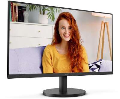 Монитор 27" AOC U27B3M Black (4K, VA, 3840x2160, 4 ms, 178°/178°, 300 cd/m, 20M:1, +2xHDMI 2.0, +DisplayPort 1.4, +MM)