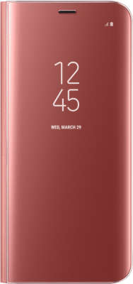 Чехол Samsung для Samsung Galaxy S8 Clear View Standing Cover, розовый (EF-ZG950CPEGRU]