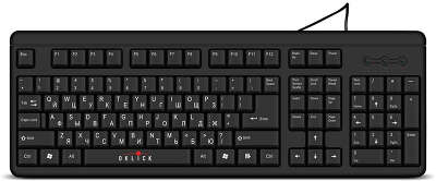 Клавиатура USB Oklick 140M, чёрная