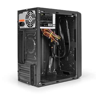 Exegate EX277798RUS Корпус Minitower BAA-103 Black, mATX, <AAA400, 80mm>, 2*USB, Audio
