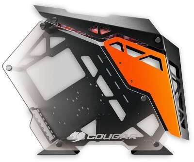 Корпус COUGAR Conquer, разноцветный, ATX, Без БП (385LMR0.0006)