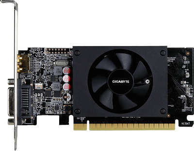 Видеокарта PCI-E NVIDIA GeForce GT 710 2048MB GDDR5 Gigabyte [GV-N710D5-2GL]
