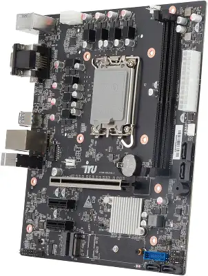 Материнская плата IRU H610M-VHD/D4M.2 Soc-1700 2xDDR4 mATX AC`97 6ch(5.1) GbLAN+VGA+HDMI+DP