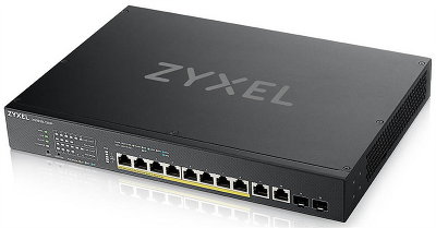 Коммутатор Мультигигабитный Smart L3 Lite коммутатор PoE++ Zyxel NebulaFlex XS1930-12HP, rack 19", 10xRJ-45: 1/2,5/5/10G (8 из них PoE++ (802.3bt), 2xSFP+, бюджет PoE 375 Вт