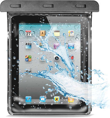 Водонепроницаемый чехол PURO Waterproof Case для iPad, чёрный [WP2BLK]