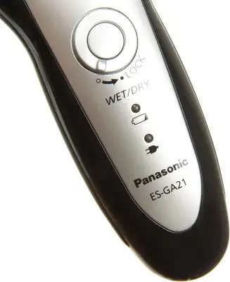 Бритва сетчатая Panasonic ES-GA21 реж.эл.:3 питан.:аккум. черный/серый