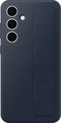 Чехол (клип-кейс) Samsung для Samsung Galaxy S24 FE Standing Grip Case S24FE темно-синий (EF-GS721CNEGRU)