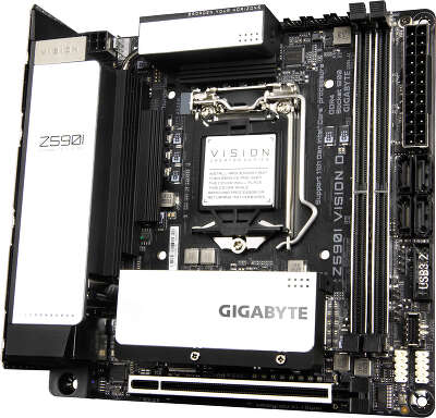 Материнская плата mini-ITX LGA1200 GIGABYTE Z590I VISION D