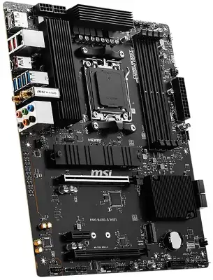 Материнская плата/ MB MSI AMD B650 sAM5, 4xDDR5(256GB), HDMI 2.1/DP, 2xPCIe 4.0x16, 1xPCIe 3.0, 1xLAN (2.5GbE), Wi-Fi, BT, 4xSATA 6Gb/s, 2xM.2, 1xUSB-C, 7xUSB 3.2, ATX