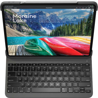 Клавиатура Logitech Keyboard Slim Folio Pro для iPad Pro 12.9" 2018/2020 [920-009990]