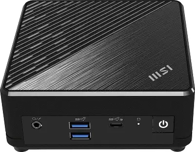Неттоп MSI Cubi N ADL-037XRU N100 (0.8) 8Gb SSD256Gb UHDG без ОС 2xGbitEth WiFi BT 65W черный (9S6-B0A911-200)