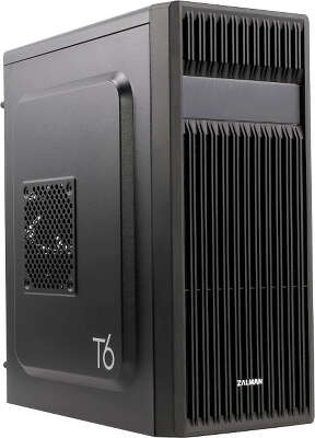 Корпус Zalman ZM-T6, черный, ATX, Без БП