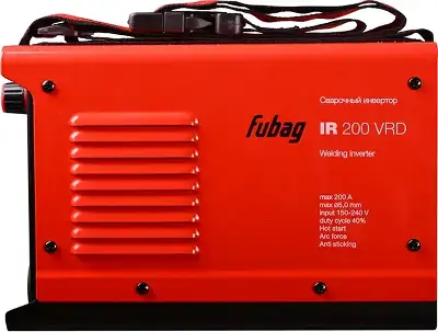 Сварочный аппарат Fubag IR 200 VRD инвертор ММА 8.1кВт