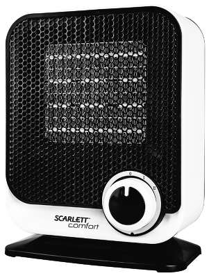 Тепловентилятор Scarlett SC-FH53K11 черный/белый