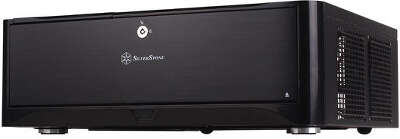 Корпус SilverStone GD06B, черный, mATX, Без БП (SST-GD06B)