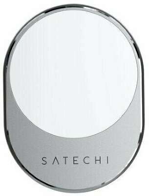 Беспроводное автомобильное ЗУ Satechi Magnetic Wireless Car Charger. Цвет: серый космос.
