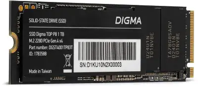 Твердотельный накопитель NVMe 1Tb [DGST4001TP83T] (SSD) Digma Top P8