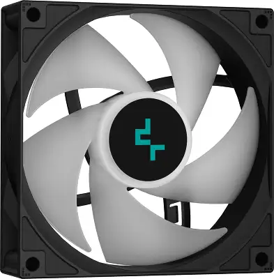 Устройство охлаждения(кулер) Deepcool AG300 LED RGB Soc-AM5/AM4/1200/1700/1851 черный 4-pin 18-31dB Al+Cu 150W 350gr Ret (R-AG300-BKLNMN-G)