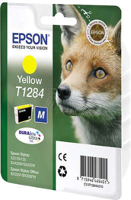 Картридж Epson T128440 жёлтый
