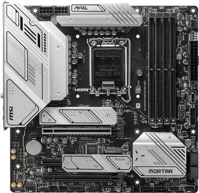Материнская плата mATX LGA1700 MSI MAG B760M MORTAR MAX WIFI