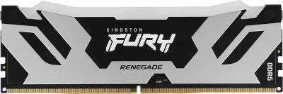 Память DDR5 16GB 6800MHz Kingston KF568C36RSA-16 Fury Renegade Silver XMP RGB RTL Gaming PC5-54400 CL36 DIMM 288-pin 1.4В kit с радиатором Ret