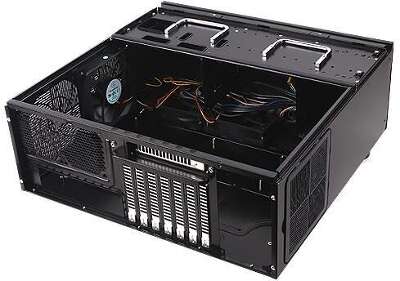 Корпус SilverStone GD08B, черный, EATX, Без БП (SST-GD08B)