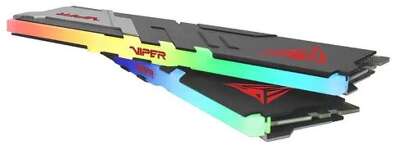 Patriot DDR5 UDIMM 32GB Viper VENOM RGB Kit 2x16Gb 6400MHz CL32 PVVR532G640C32K 