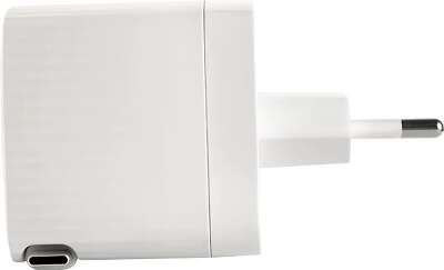 Сетевое зарядное устройство TTEC SmartCharger Duo GAN 65W PD Travel Fast Charger USB-C со встроенным кабелем PD 65W USB-C. Длина кабеля: 70см. Цвет: белый