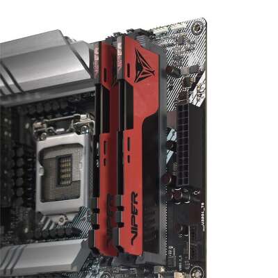 оперативная память Patriot Viper ELITE II DDR4 DIMM 16GB 3200MHz KIT 2*8GB CL18 18-22-22-42 1.35V