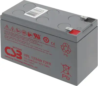 Батарея для ИБП CSB HRL1234W F2 FR 12В 9Ач