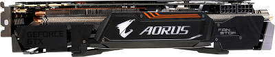 Видеокарта PCI-E NVIDIA GeForce GTX1080Ti 11GB DDR5X GigaByte AORUS [GV-N108TAORUS-11GD]