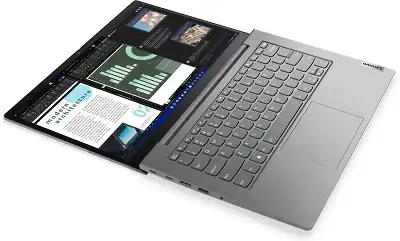 Ноутбук Lenovo Thinkbook 14 G4 IAP Core i7 1255U 16Gb SSD512Gb Intel Iris Xe graphics 14" IPS Touch FHD (1920x1080) Windows 11 Pro 64 grey WiFi BT Cam (21DH000VUS)