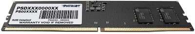Patriot DDR5 DIMM 32Gb 5600MHz PSD532G56002 Signature RTL PC5-44800 CL46 ECC 288-pin 1.1В dual rank Ret