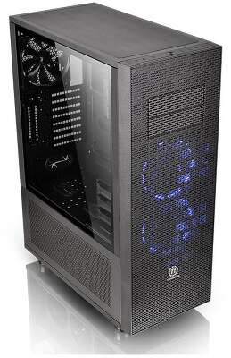 Корпус Thermaltake Core X71 Tempered Glass Edition, Window, черный, ATX, без БП (CA-1F8-00M1WN-02)
