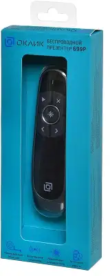 Презентер Оклик 699P Radio USB (30м) черный