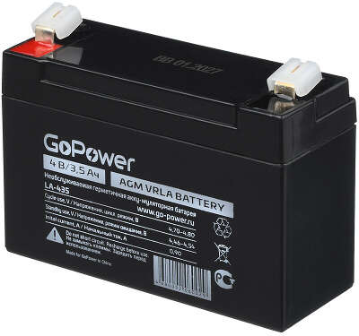 GoPower LA-435 (4V / 3.5Ah) 00-00015320
