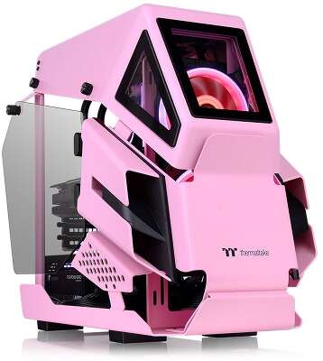 Корпус Thermaltake AH T200 Pink, розовый, mATX, Без БП (CA-1R4-00SAWN-00)