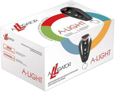 Автосигнализация Alligator A-LIGHT без обратной связи брелок без ЖК дисплея