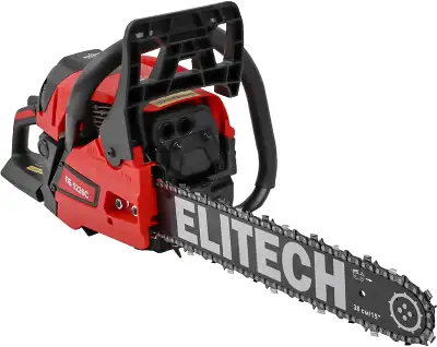 Бензопила Elitech ПБ 5833C (E1611.012.00) 2400Вт 3.3л.с. дл.шины:18" (45cm) (205454)