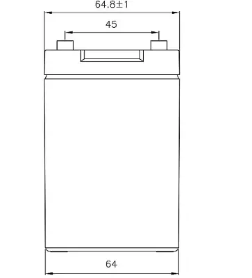 Батарея для ИБП CSB HRL1234W F2 FR 12В 9Ач