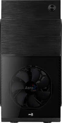 Корпус AeroCool CS-105 Red, черный, mATX, Без БП (CS-105 Red)