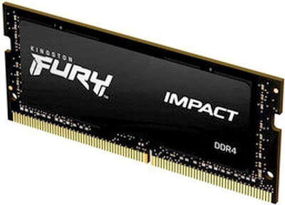 Память DDR4 8Gb 2666MHz Kingston KF426S15IB/8 Fury Impact RTL PC4-21300 CL15 SO-DIMM 260-pin 1.2В single rank Ret