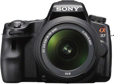 Цифровая фотокамера Sony Alpha SLT-A37 Kit (18-55 мм f/3.5-5.6)