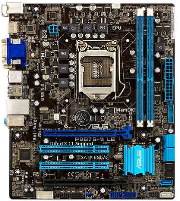 Мат. плата P8 Asus P8B75-M LE