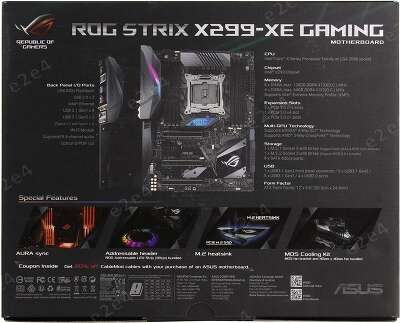 Материнская плата ATX LGA2066 ASUS ROG STRIX X299-XE GAMING