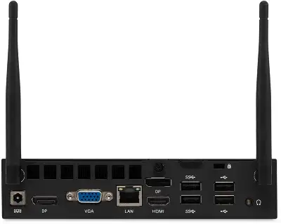 Неттоп IRU 310H6ITF i3 12100T (2.2) 8Gb SSD256Gb UHDG 730 без ОС GbitEth BT черный (1975180)