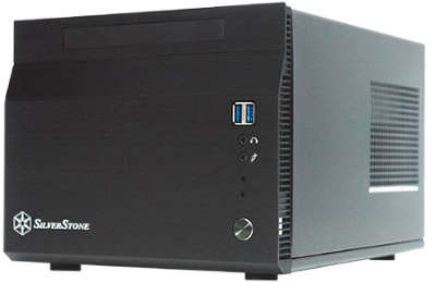 Корпус SFF mITX Cube Silverstone Sugo SG06B(S) SFX 450W